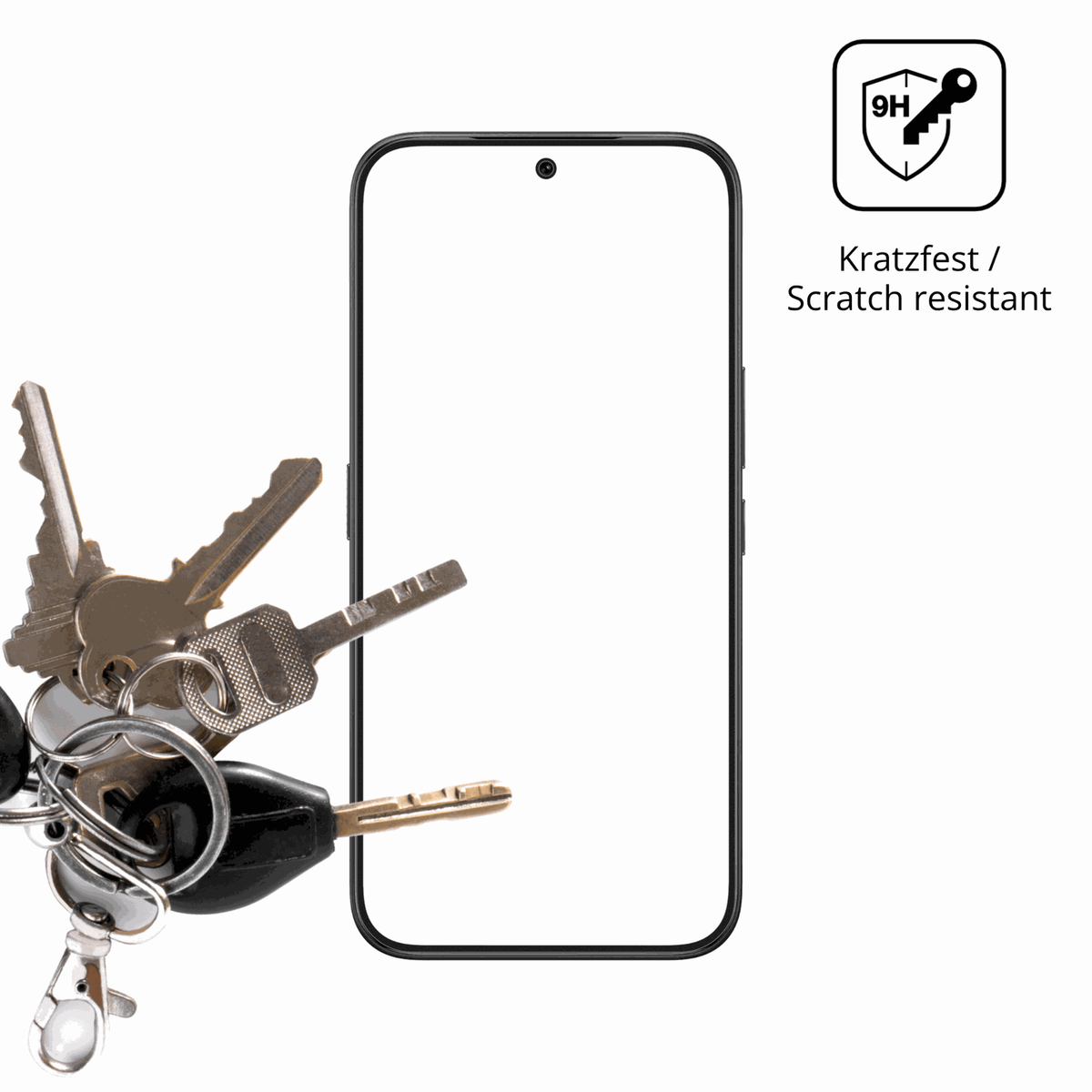 dipos Displayschutz für Tecno Camon 50, mattierte Oberfläche, robuste Festigkeit und perfekte Passform