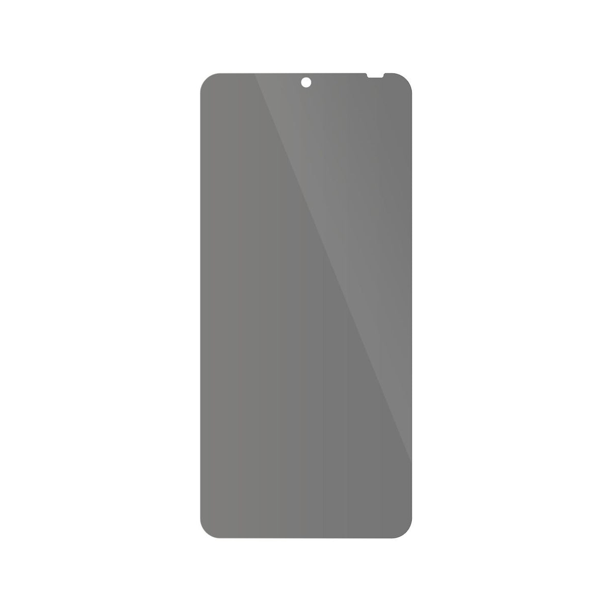 dipos Displayschutz für Tecno Pop 5 P, mit Blickschutzfilter und perfekter Passform auch für die Rundungen