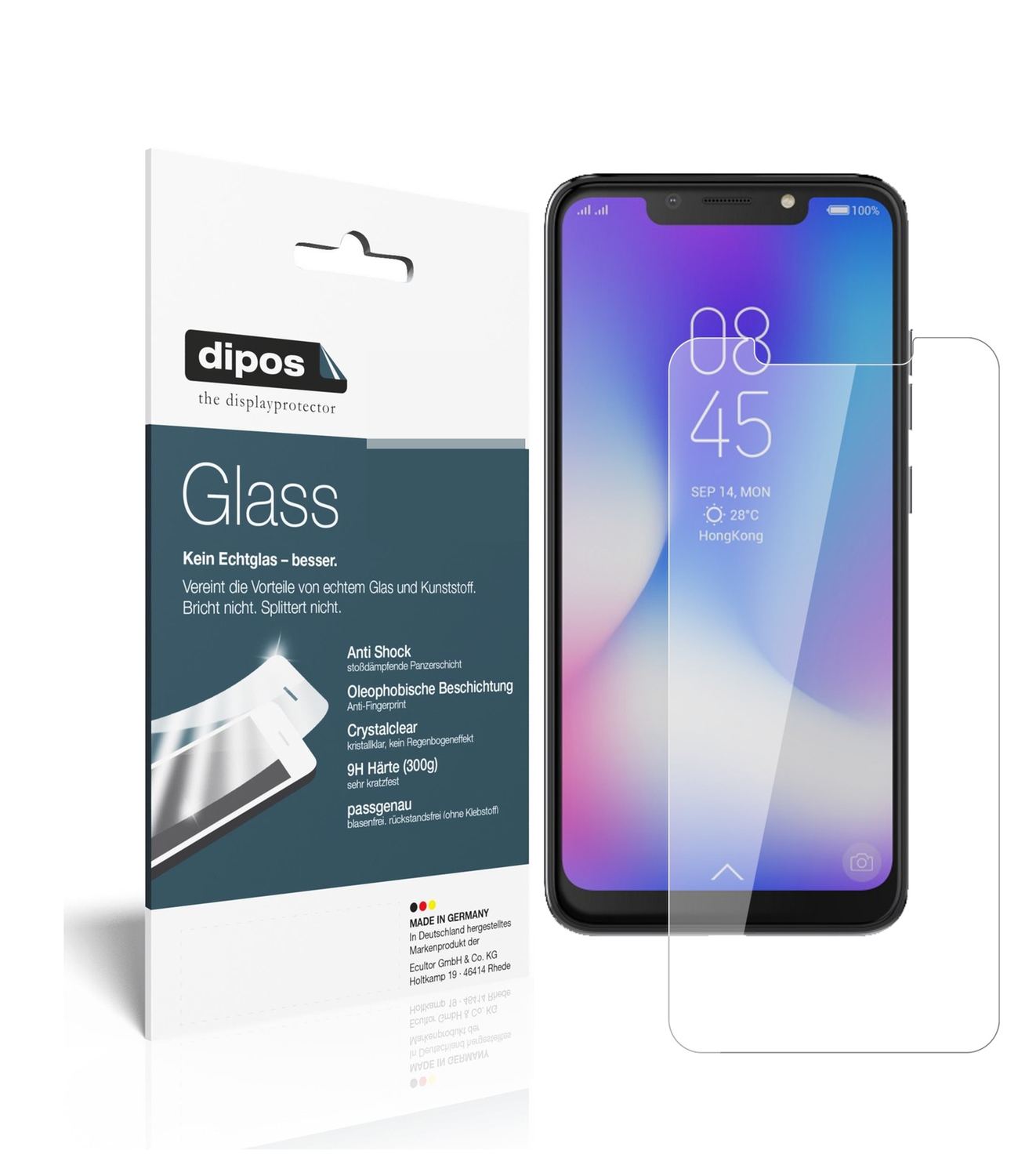 Perfekte Passform und ultimative Qualität: Unser 9H Panzerglas bietet Schutz für Tecno-Camon 11 Pro