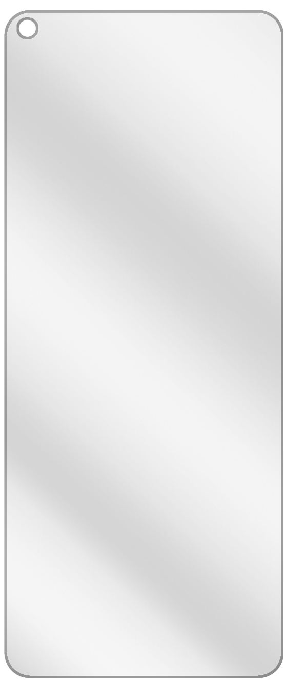dipos Displayschutz für Tecno Camon 16, transparente Oberfläche, geringe Dicke und perfekte Passform