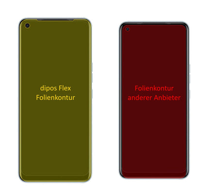 3x 3D Full Cover Schutzfolie für Tecno Camon 16