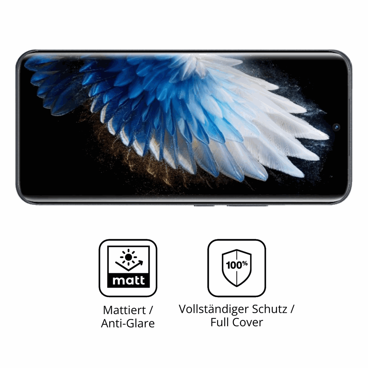 Flexible TPU-Folie passend zugeschnitten für tecnospark 40 pro plus, vollständige Abdeckung