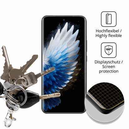 dipos Displayschutz für tecnospark 40 pro plus, transparente Oberfläche, geringe Dicke und perfekte Passform