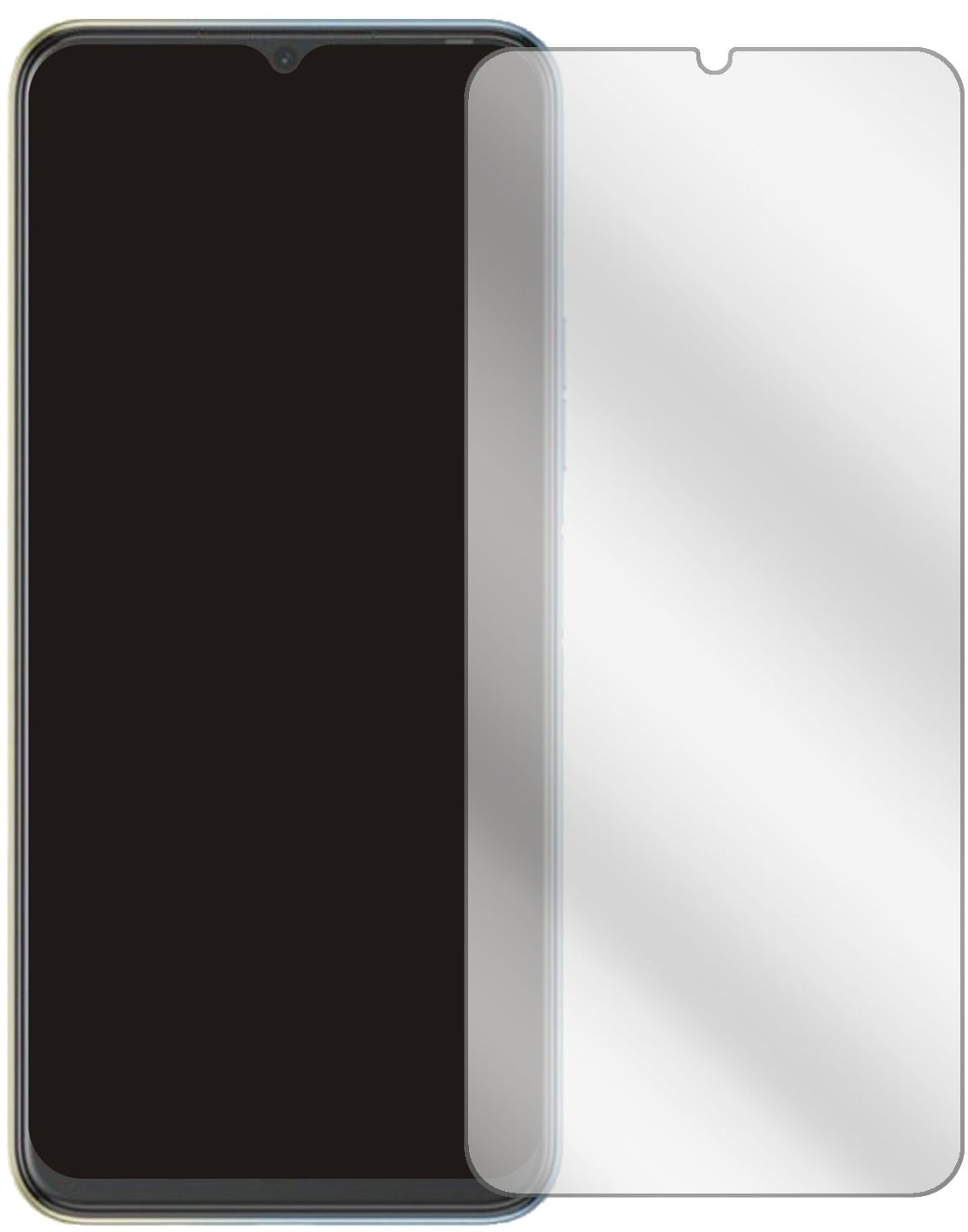 5x Schutzfolie klar für Tecno Spark 8P Display-Schutzfolie