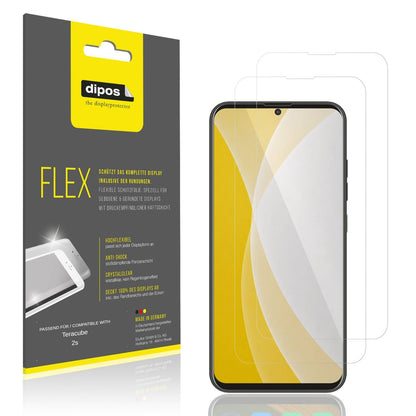 2x 3D Full Cover Schutzfolie für Teracube 2s