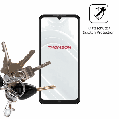 4x Schutzfolie matt für Thomson Origin 680 Display-Schutzfolie