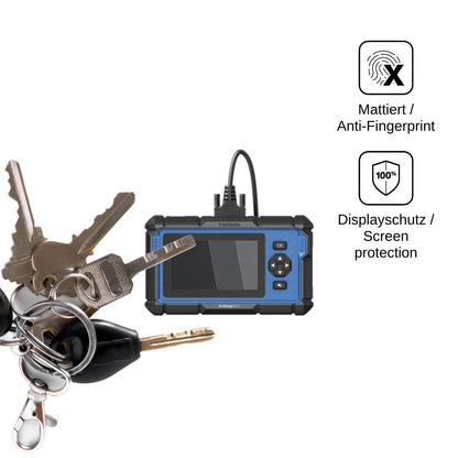 Blickschutzfolie für Topdon ArtiDiag 600 S matt Schutzfolie Privacy