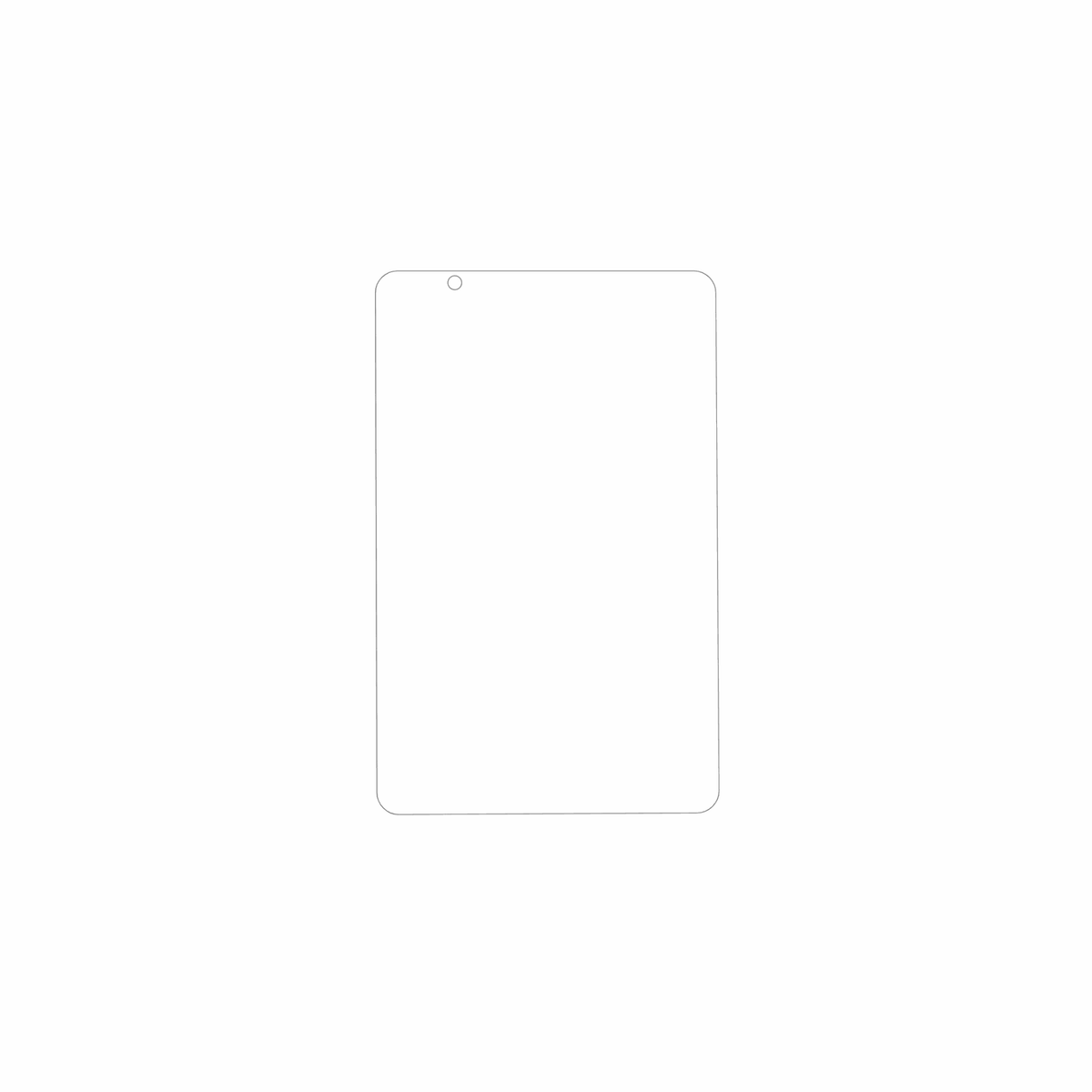 dipos Displayschutz für Topicon MDT880, mattierte Oberfläche, geringe Dicke und perfekte Passform