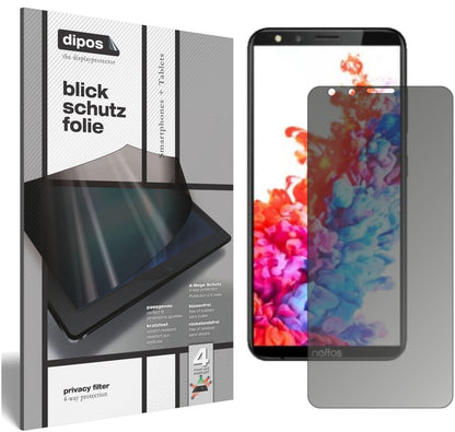 Blickschutzfolie für TP-Link Neffos C7 Lite matt Schutzfolie Privacy