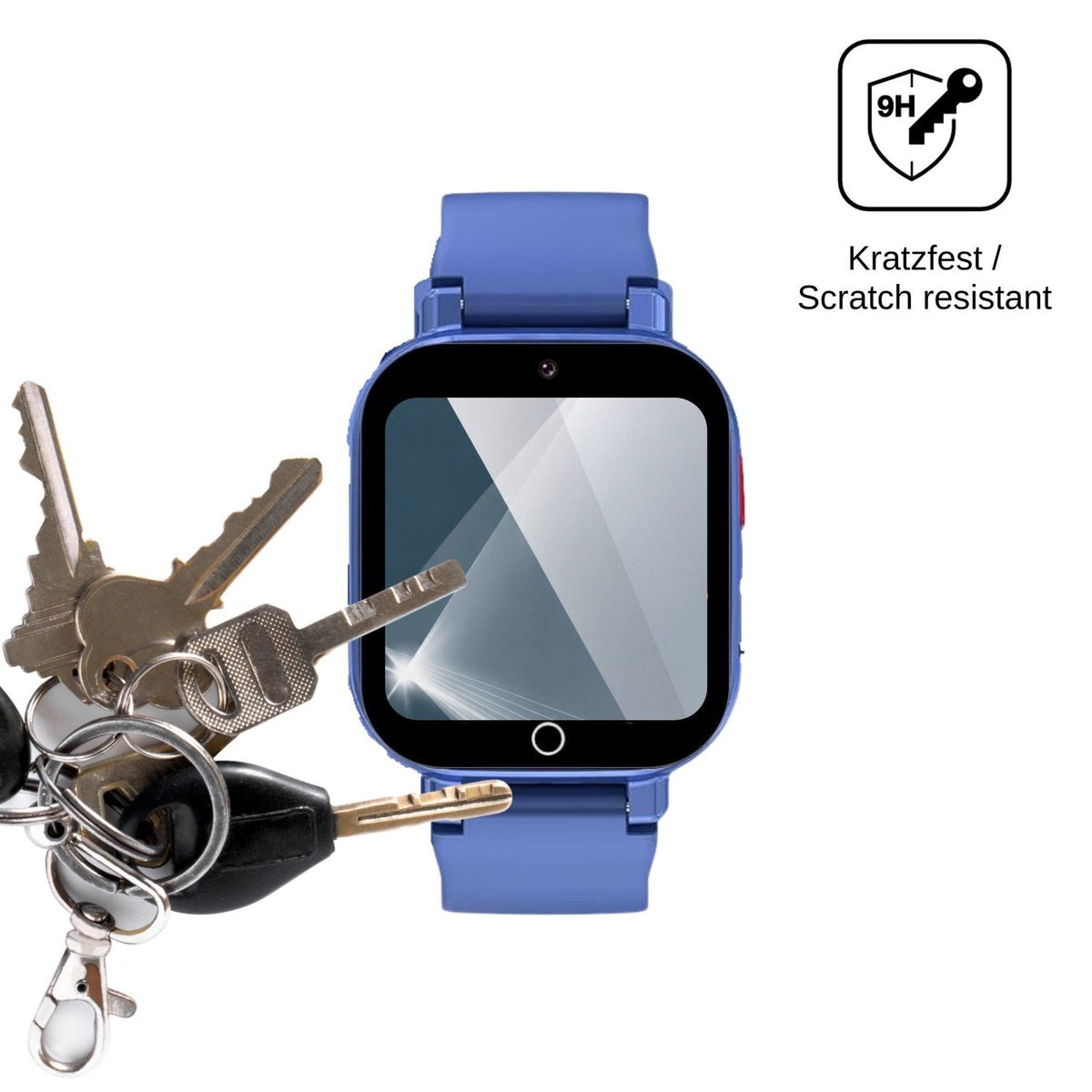 2x 9H Schutzfolie für Transformers Smartwatch Kinder 4G Panzerfolie