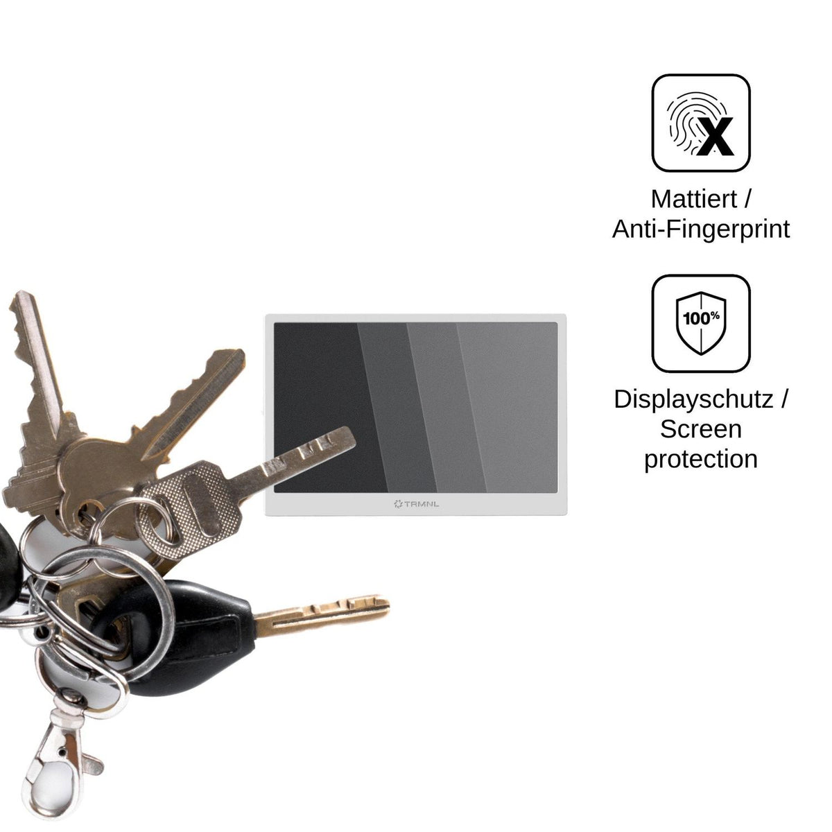 Blickschutzfolie für TRMNL X matt Schutzfolie Privacy