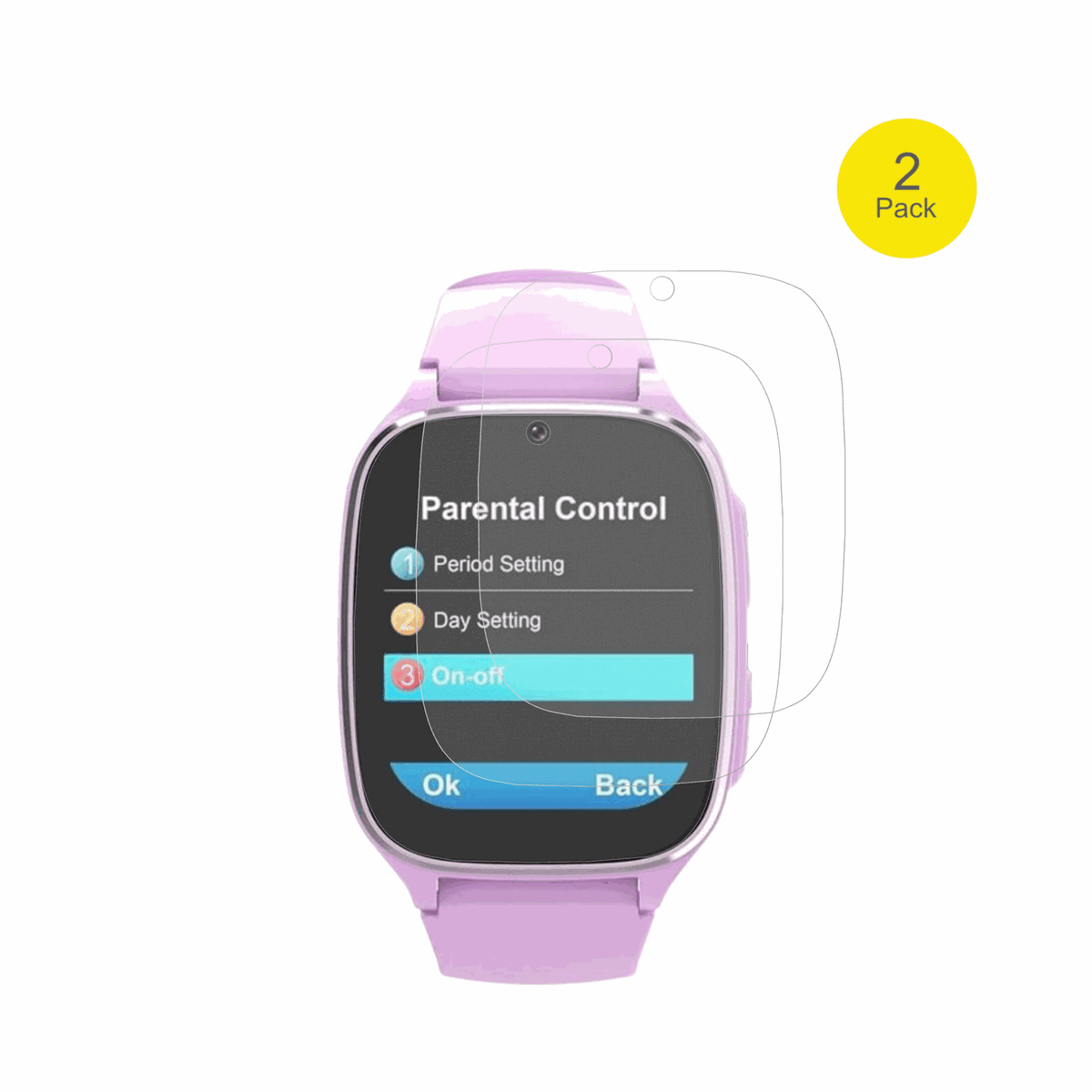 UcaniA28 mit aufgebrachter dipos Flex Schutzfolie, glasklare Darstellung ohne Einschränkungen