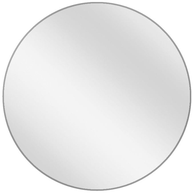 dipos Displayschutz für Uhr 60 mm Durchmesser, transparente Oberfläche, geringe Dicke und perfekte Passform