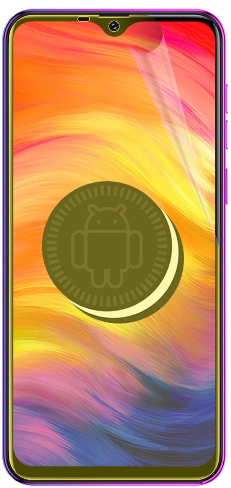 dipos Displayschutz für Ulefone Note 7, transparente Oberfläche, geringe Dicke und perfekte Passform