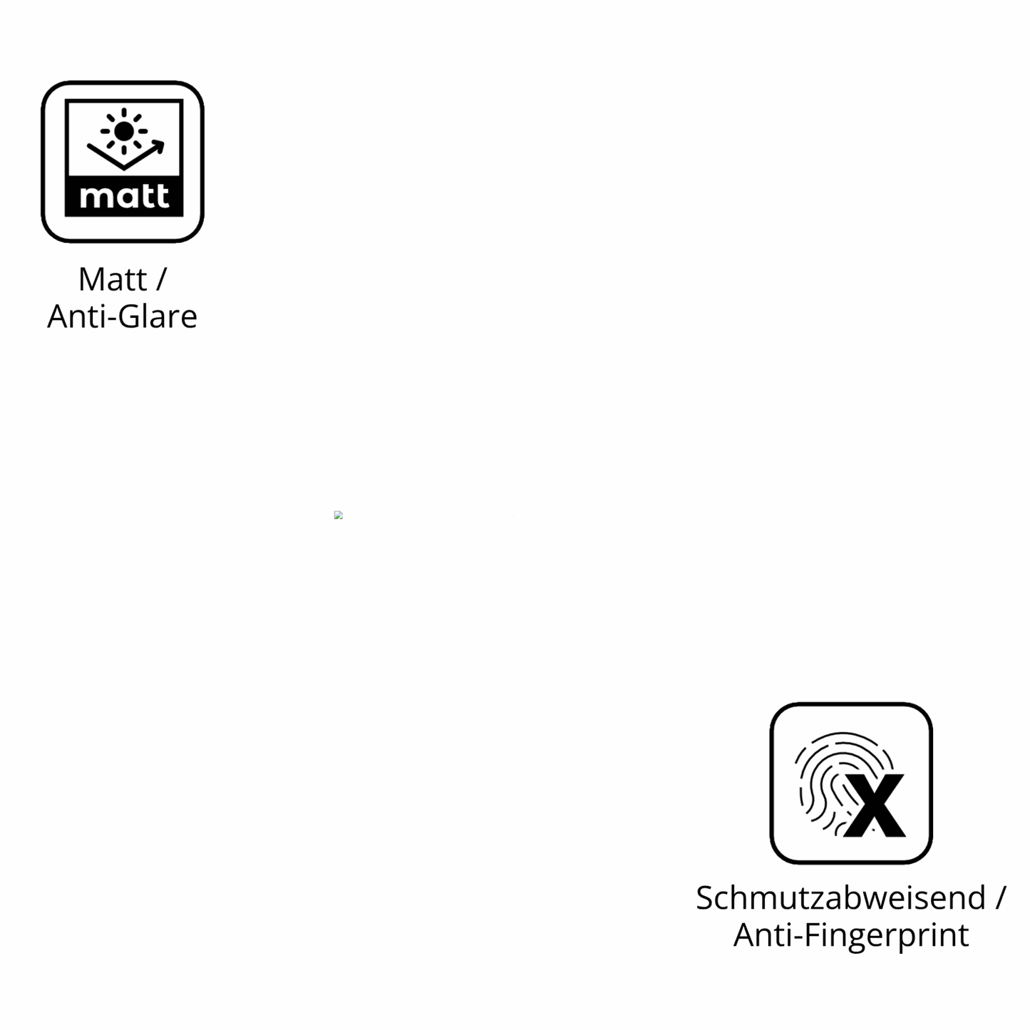 Dünne und entspiegelnde Folie passend zugeschnitten für Ulefone A11 Pro