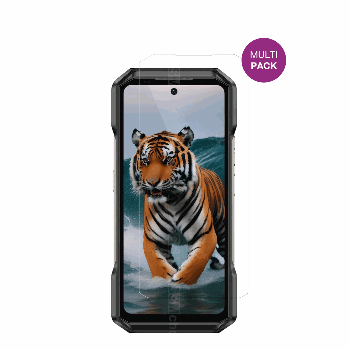 4x Schutzfolie klar für Ulefone Armor 27T+ Display-Schutzfolie