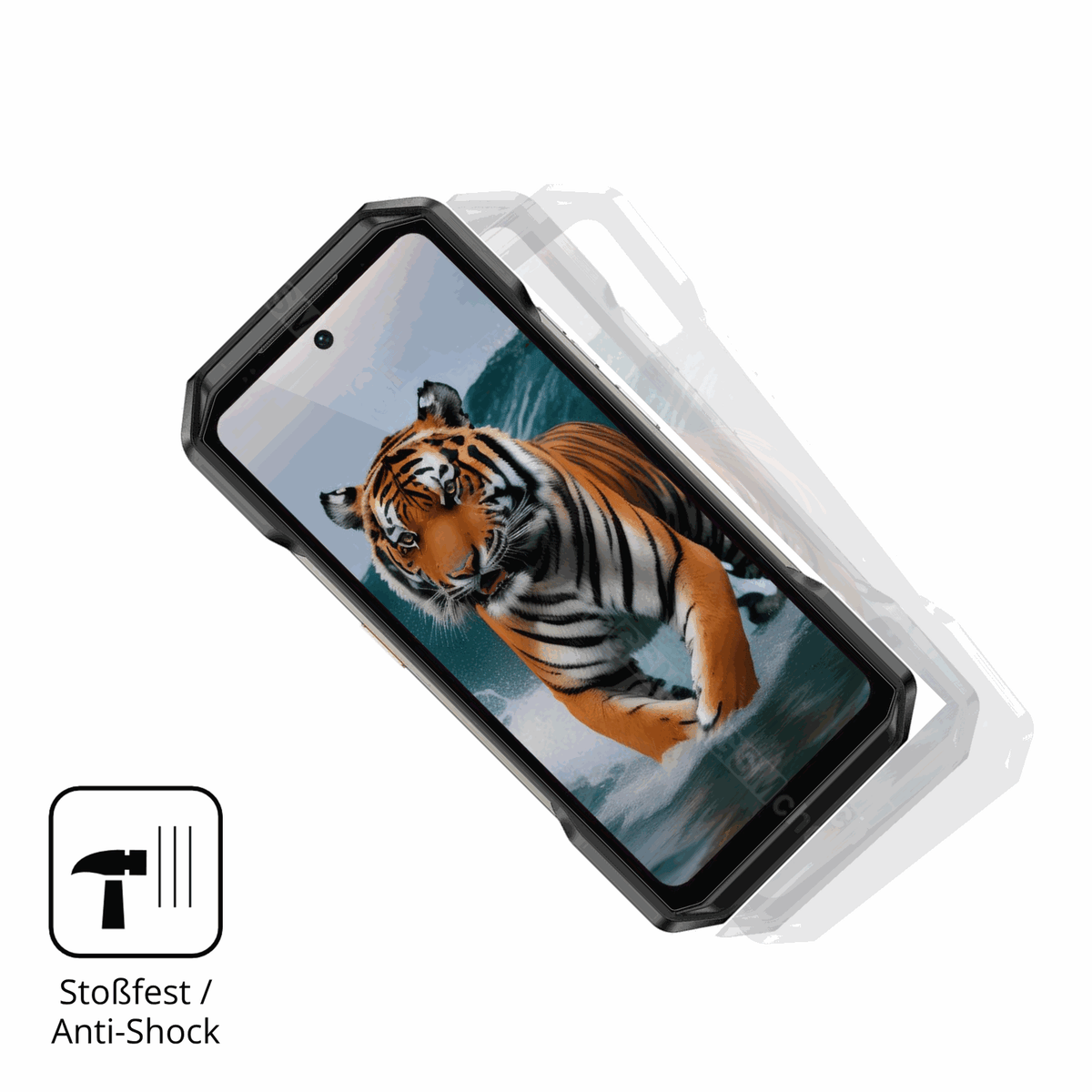 2x 9H Schutzfolie für Ulefone Armor 27T+ Panzerfolie
