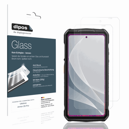 2x 9H Schutzfolie matt für Ulefone Armor 29 Pro Panzerfolie