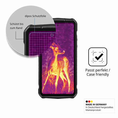 2x 9H Schutzfolie matt für Ulefone Armor 29 Pro Panzerfolie