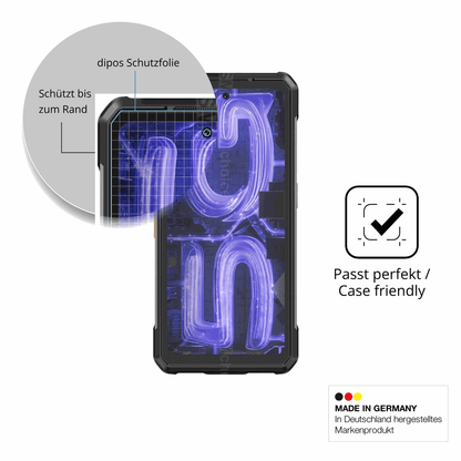 2x 9H Schutzfolie matt für Ulefone Armor 34 Pro+ Panzerfolie