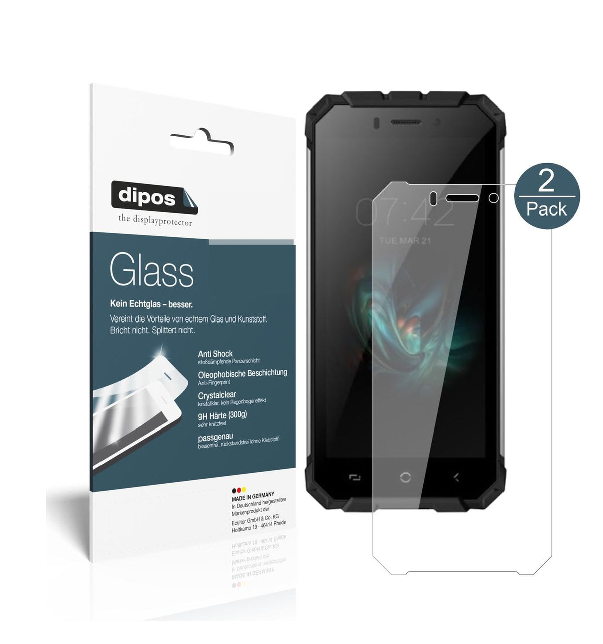 Perfekte Passform und ultimative Qualität: Unser 9H Panzerglas bietet Schutz für Ulefone-Armor X