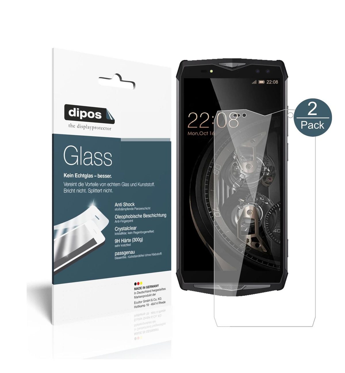 Perfekte Passform und ultimative Qualität: Unser 9H Panzerglas bietet Schutz für Ulefone-Power 5