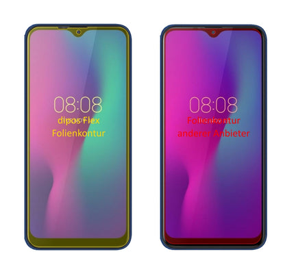 2x 3D Full Cover Schutzfolie für Ulefone Power 6