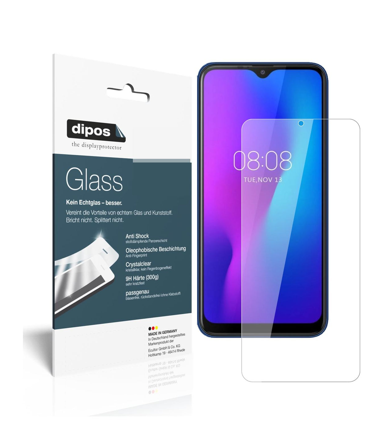 Perfekte Passform und ultimative Qualität: Unser 9H Panzerglas bietet Schutz für Ulefone-Power 6