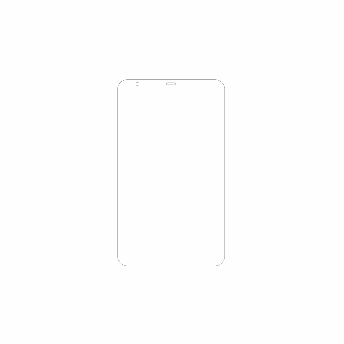 dipos Displayschutz für Ulefone RugKing Pad Pro, mattierte Oberfläche, geringe Dicke und perfekte Passform