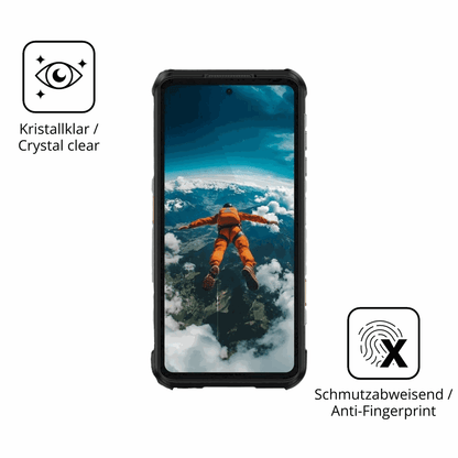 Flexible TPU-Folie passend zugeschnitten für Ulefone RugOne Xever 7 Pro, vollständige Abdeckung