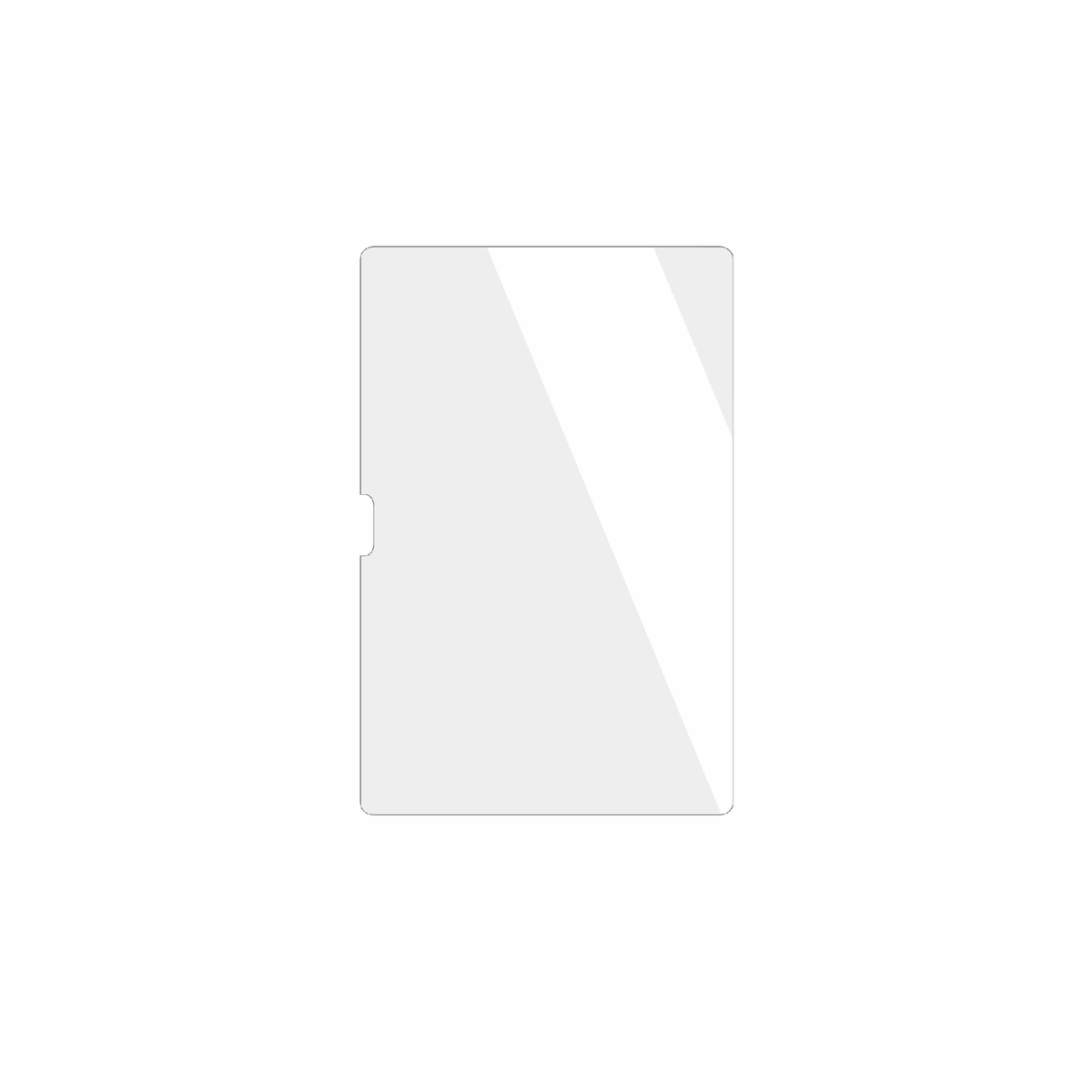 dipos Displayschutz für ulefonetab a10, transparente Oberfläche, geringe Dicke und perfekte Passform