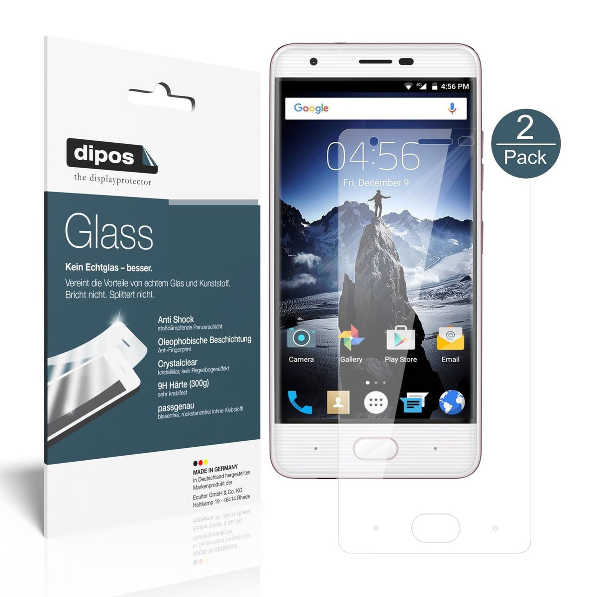 Perfekte Passform und ultimative Qualität: Unser 9H Panzerglas bietet Schutz für Ulefone-U008 Pro