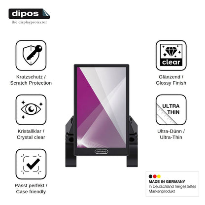 4x Schutzfolie klar für Bafang DP C010 Display-Schutzfolie