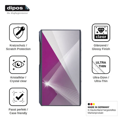 4x Schutzfolie klar für FiiO M23 Display-Schutzfolie