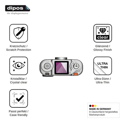4x Schutzfolie klar für Fujifilm instax Pal 2 Display-Schutzfolie