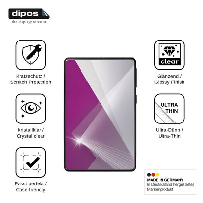 4x Schutzfolie klar für Joueainou M9-09 Display-Schutzfolie
