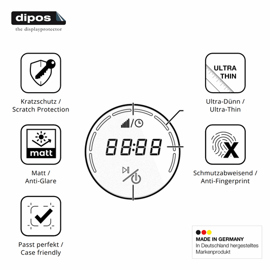 Displayschutz hergestellt in Deutschland, höchste Qualität made in Germany