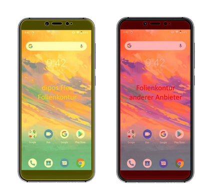 3x 3D Full Cover Schutzfolie für Umidigi A3S