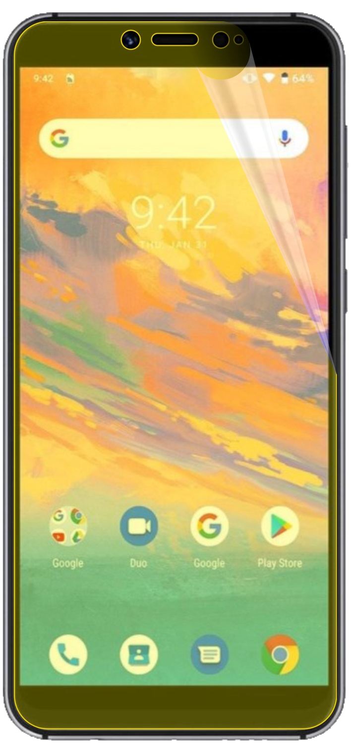 3x 3D Full Cover Schutzfolie für Umidigi A3S