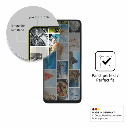 Schutz gegen Kratzer auf dem Umidigi A75x Glas durch Schlüssel, Stöße gegen die Tischkante oder Stürze
