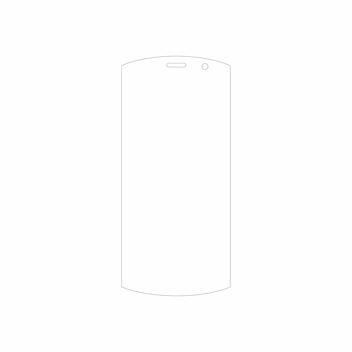 dipos Displayschutz für Unitech EA510, mattierte Oberfläche, geringe Dicke und perfekte Passform