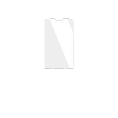 dipos Displayschutz für Unitech HT330, transparente Oberfläche, geringe Dicke und perfekte Passform