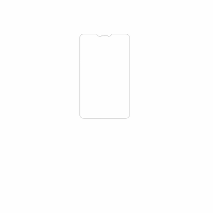 dipos Displayschutz für Unitech HT730, mattierte Oberfläche, geringe Dicke und perfekte Passform