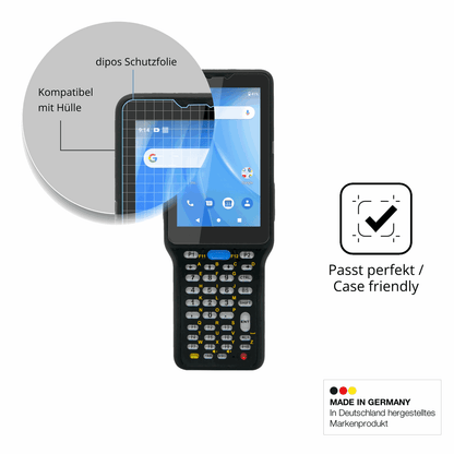 Schutzfolie mit optimaler Passform, zur Verwendung mit Hüllen geeignet