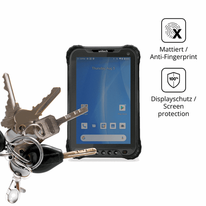 dipos Displayschutz für Unitech TB85 Plus, mattierte Oberfläche, Blickschutzfilter und perfekter Passform