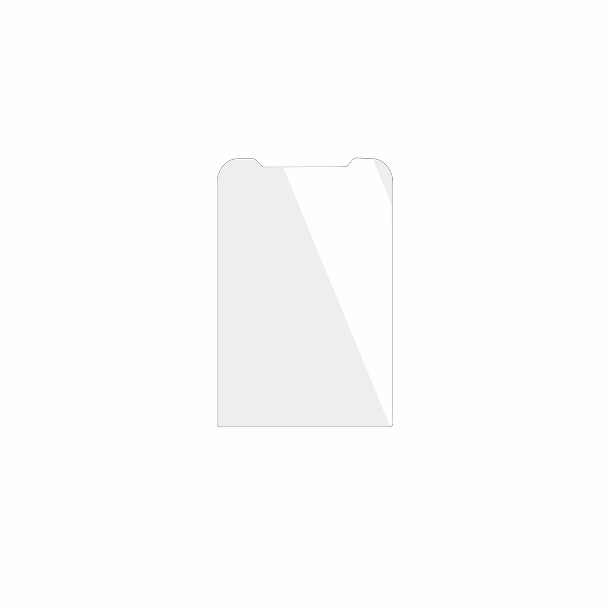 dipos Displayschutz für Unitech TB85 Plus, transparente Oberfläche, geringe Dicke und perfekte Passform