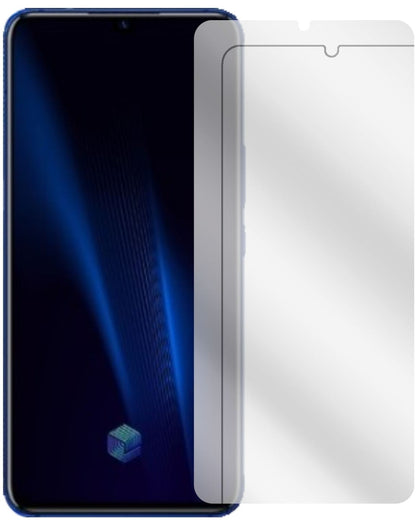 VivoIQOO Pro mit aufgebrachter dipos Displayschutzfolie, glasklare Darstellung ohne Einschränkungen
