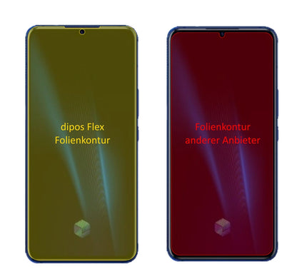 2x 3D Full Cover Schutzfolie für Vivo IQOO Pro
