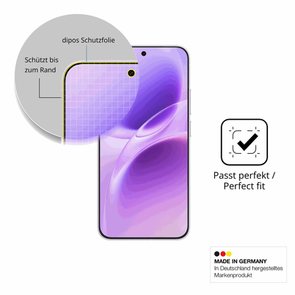 Besonders flexibler Displayschutz mit Anti-Shock-Schicht im Materialmix