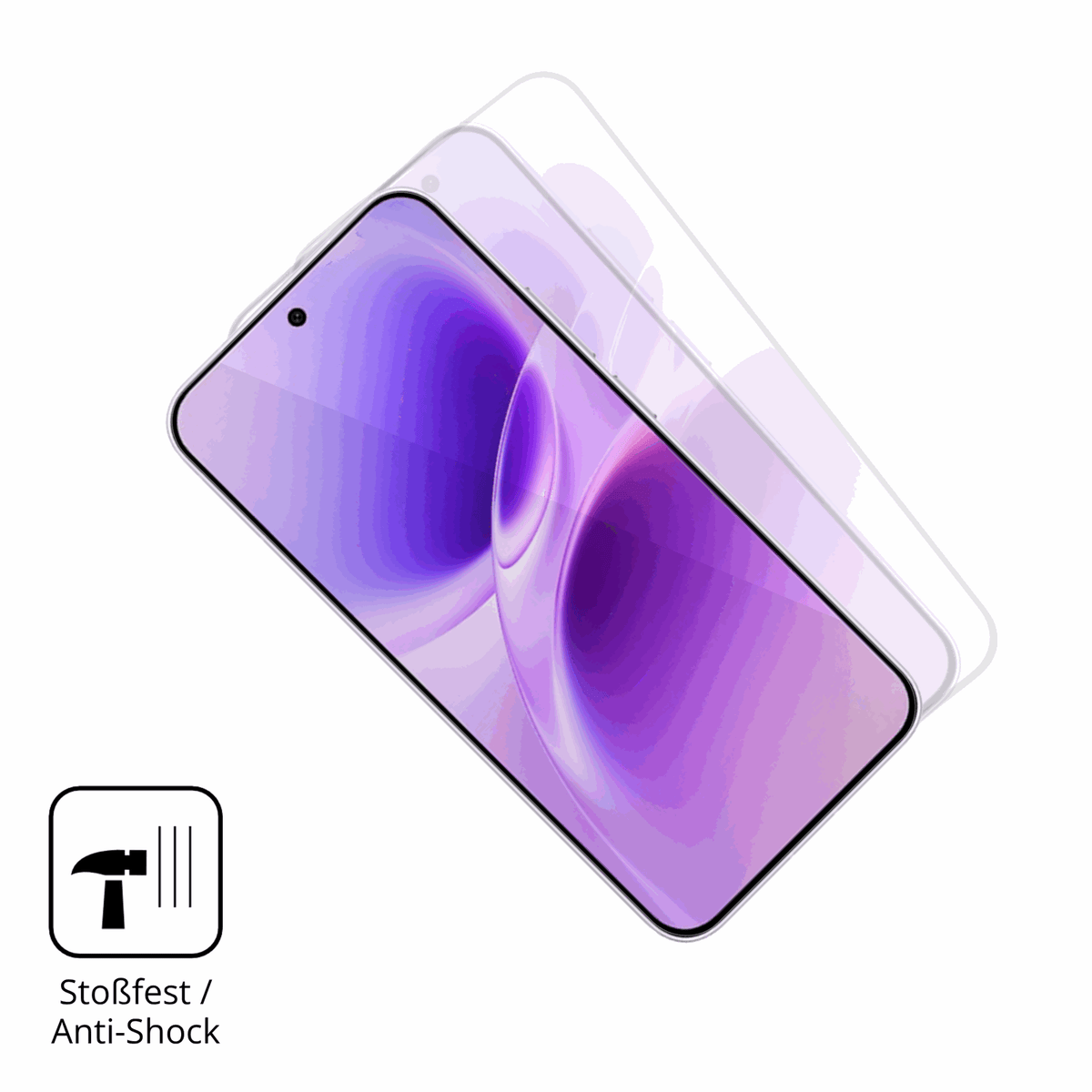 Schutz gegen Kratzer auf dem Vivo S50 Glas durch Schlüssel oder Ähnliches